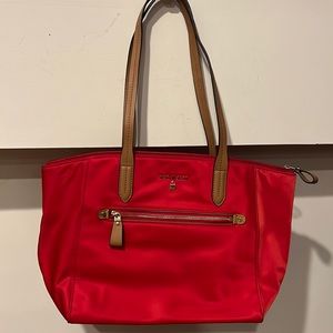 MICHAEL KORS Red Tote bag Nylon EUC